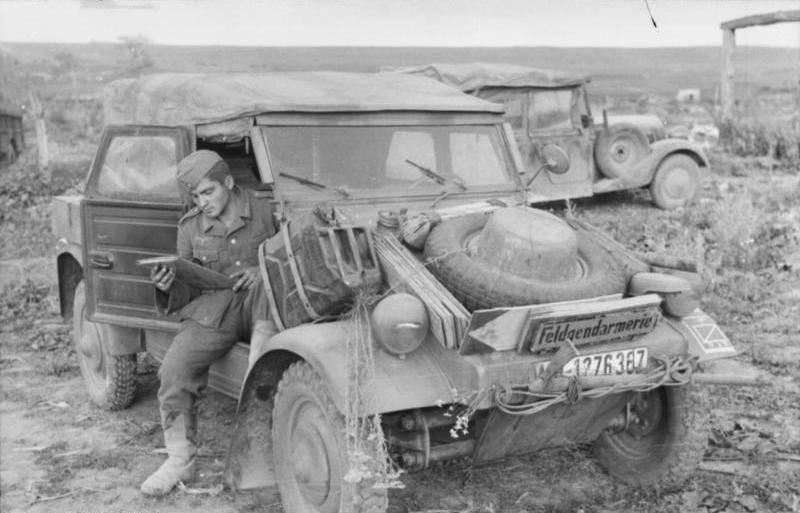 Kübelwagen en el Frente del Este en 1943