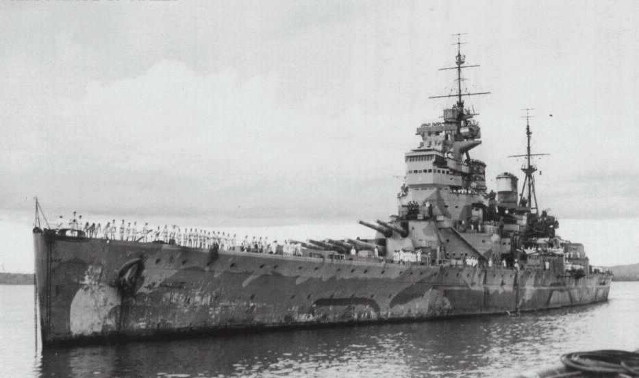 HMS Prince of Wales, 12 de agosto de 1941 
