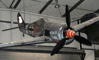 Focke-Wulf Fw 190D-9 con número de Serie 210968 conservado en el Luftwaffe Museum en Berlín, Alemania