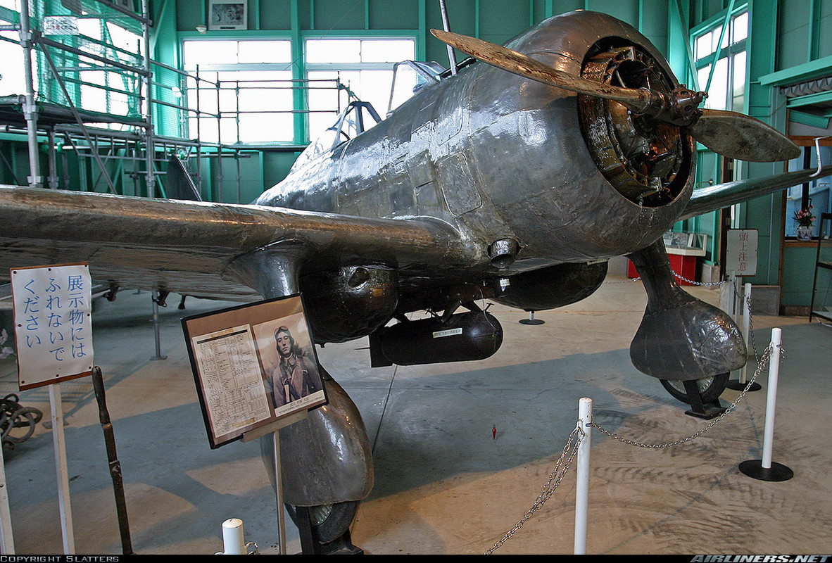 Nakajima Ki-27 original conservado en el Chikuzen Towns Tachiarai Peace Memorial Museum, en Japón
