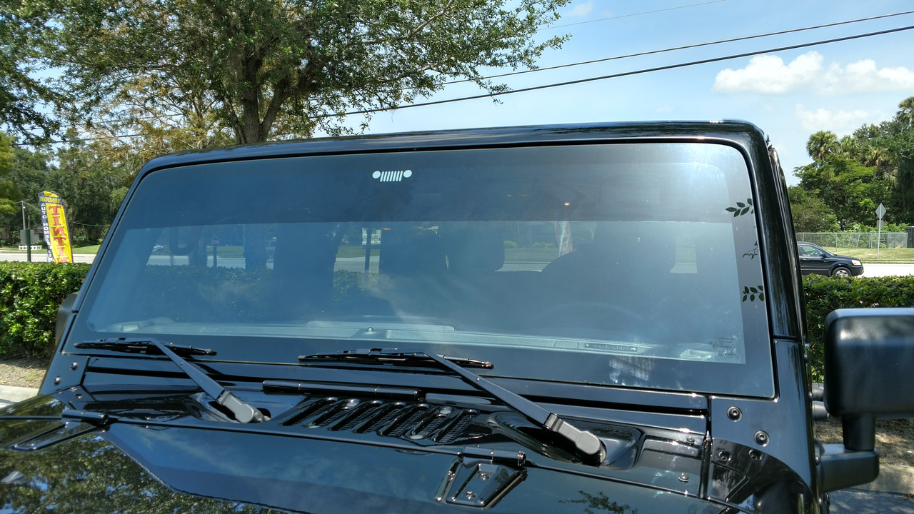 Windshield Tint Strip? | Jeep Wrangler Forum