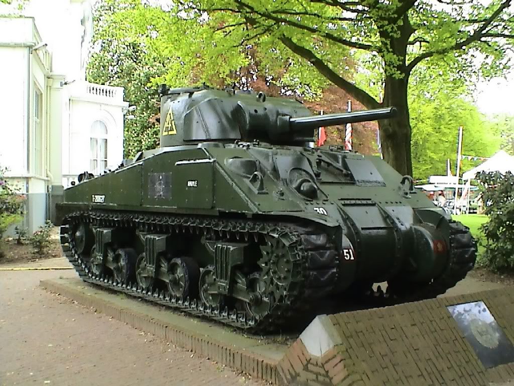 Sherman M4 A4 en el Airborne Museum
