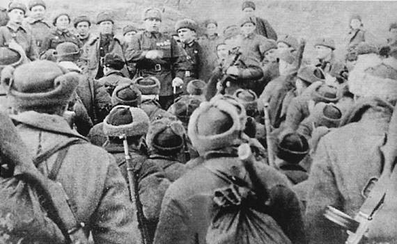 Discurso de Chuikov a los hombres del 62º ejército
