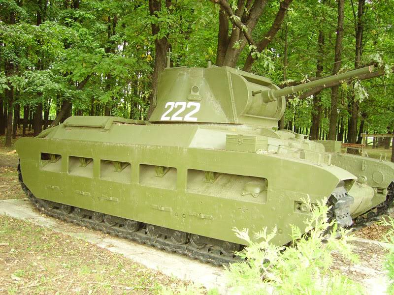 Matilda Mk II conservado en el Victory Park de Moscú, Rusia