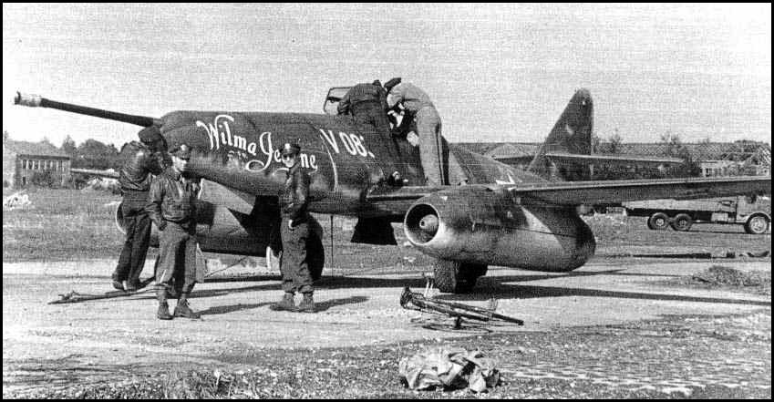 Messerschmitt Me 262 A-V083 Wilma Jeane, Alemania 1945