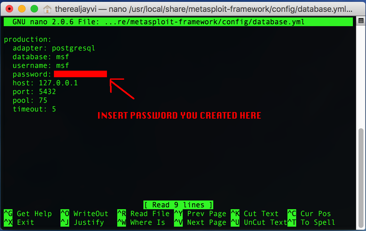 nano /usr/local/share/metasploit-framework/config/database.yml