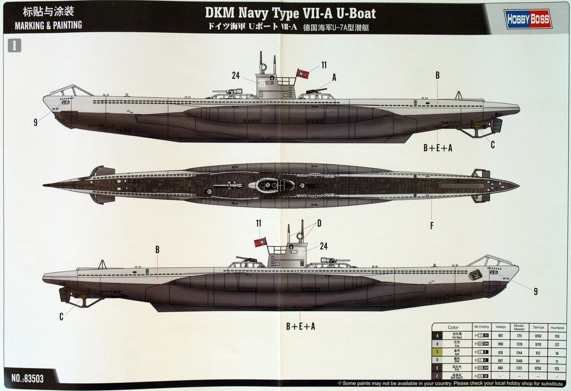 U-Boot Tipo VIIA