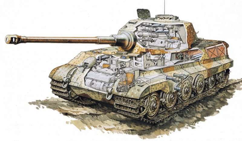 Panzerkampfwagen VI Ausf. B, Königstiger
