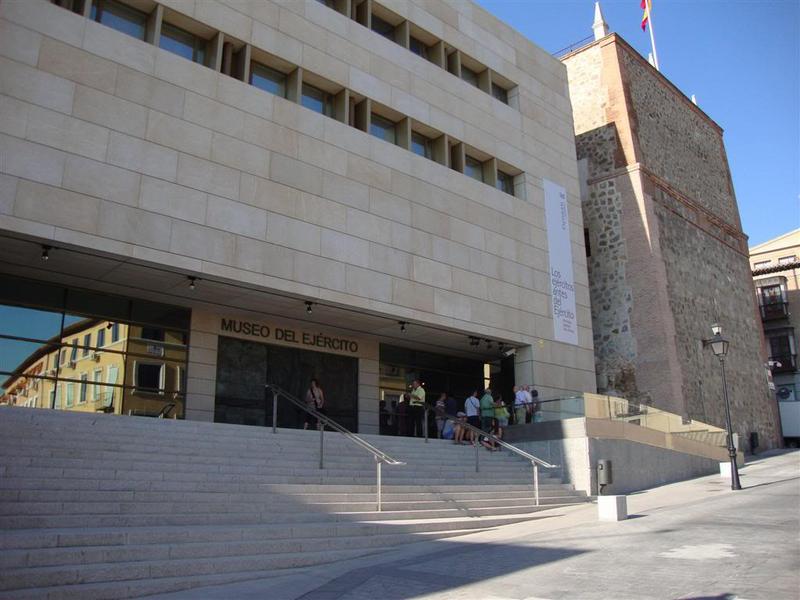 Museo del Ejército está situado en la monumental obra del Alcázar de Toledo