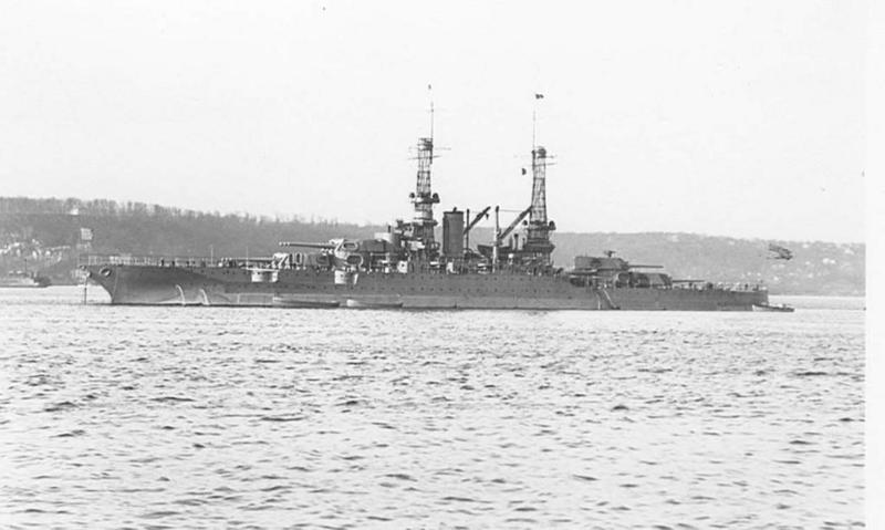 El USS Mississippi BB-41. 1920 - 1930