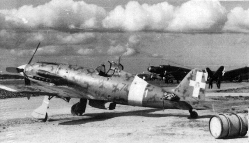 Macchi MC202 Folgore en Túnez, 1941
