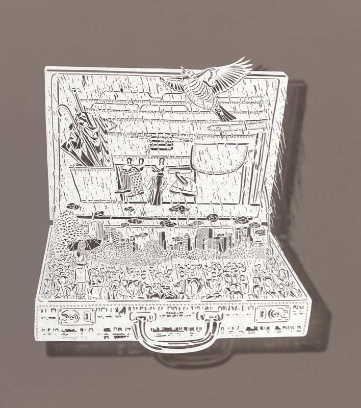 briefcase vacation spring
