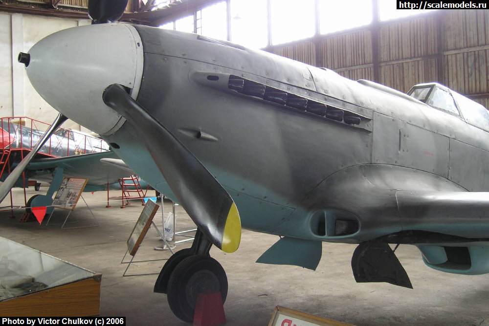 Yakovlev Yak-9 P en exhibición en el Belgrade Aviation Museumen de Belgrado