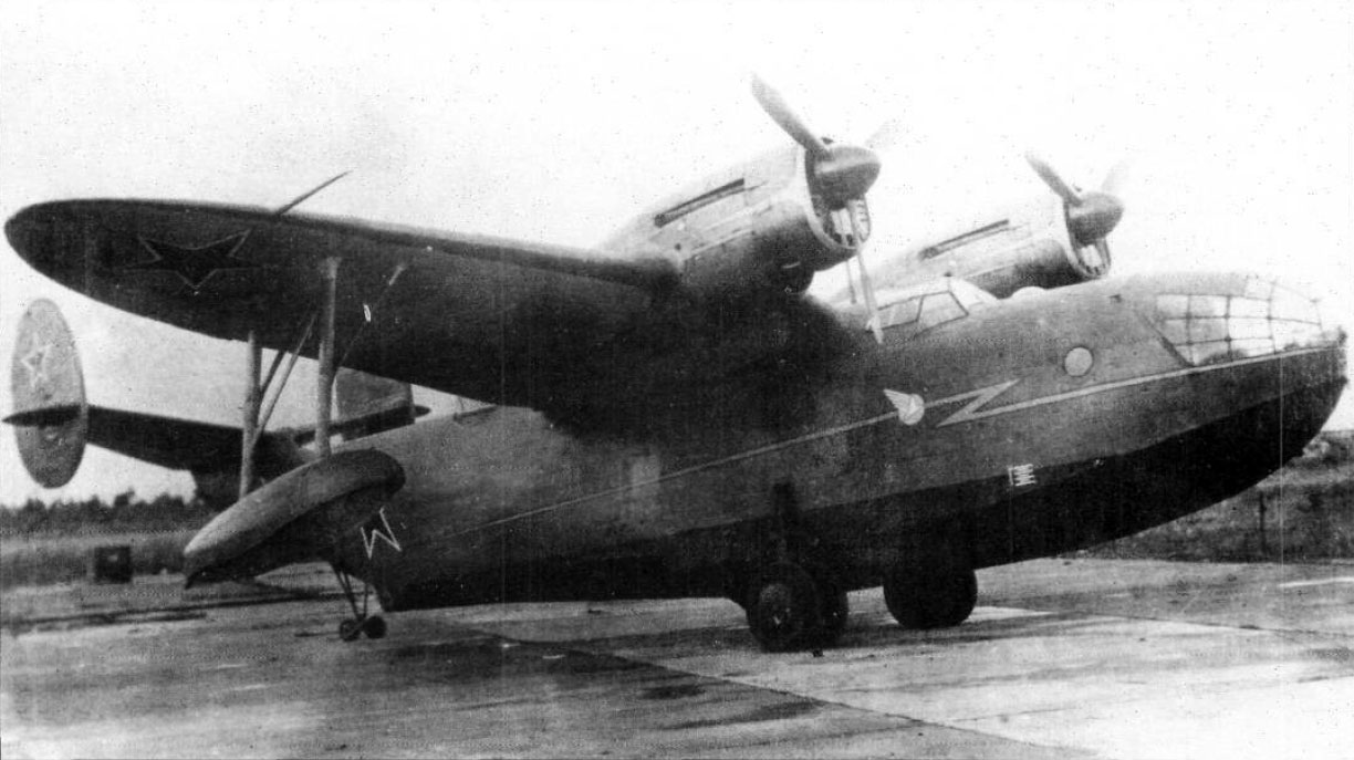 Chetverikov MDR-6B con motores Klimov