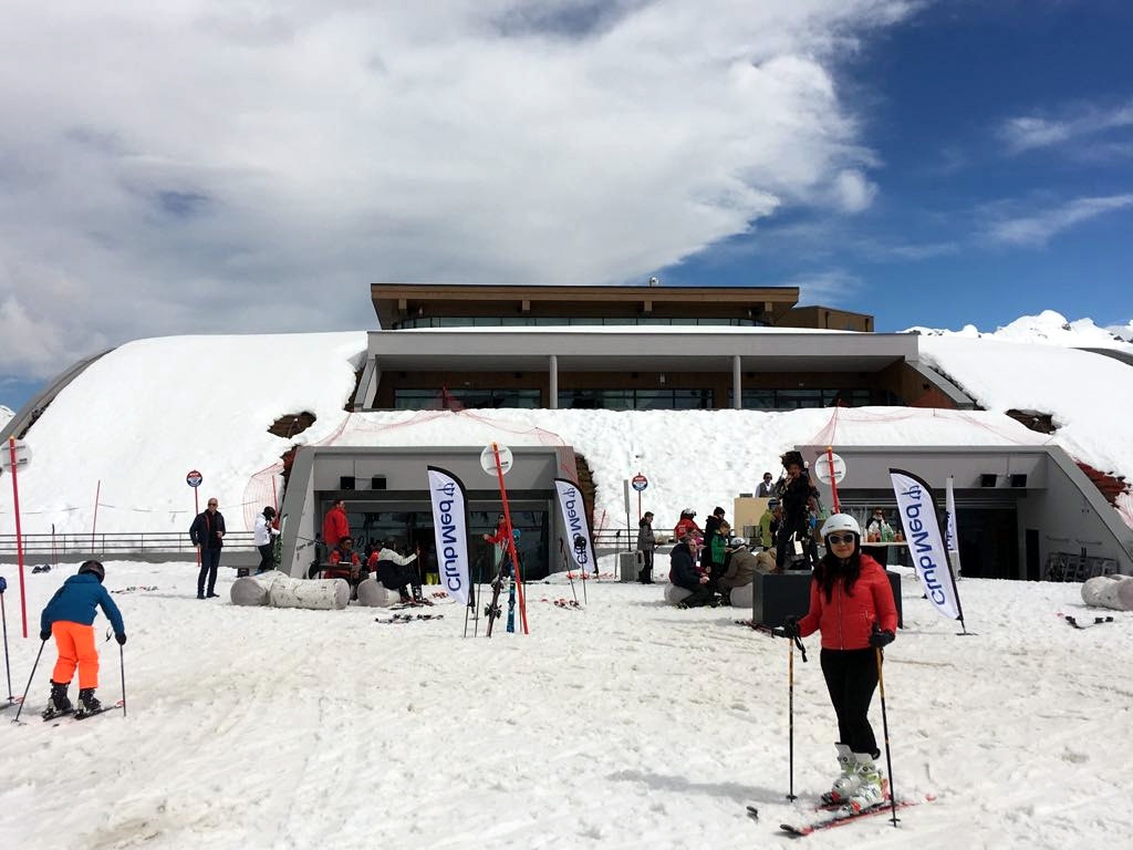 Main ski di resort ski Club Med, Prancis (Wahyu/detikTravel)