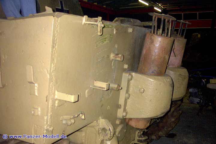 Sturmtiger conservado en el Panzer Museo de Munster