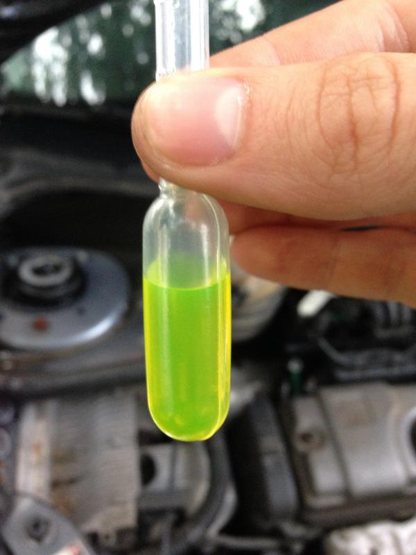 Liquido raffreddamento: giallo o verde? - Passione Peugeot Auto