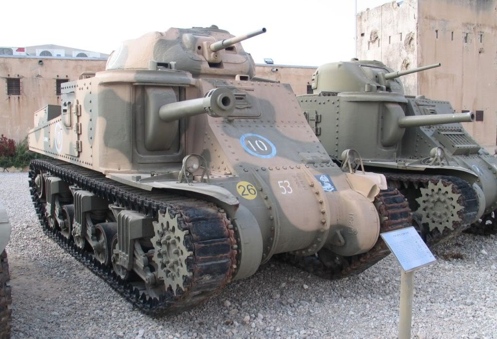 M3 Lee en exhibición en el Museo Yad la-Shiryon, Israel