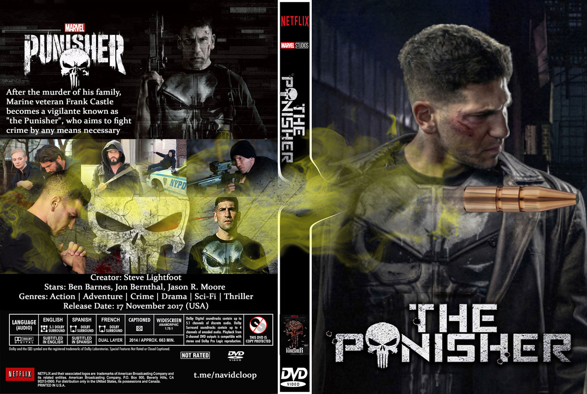 Descargar Marvel´s The Punisher [T1][1080p_Lat-Ing][10Bits_x265][Google Drive]