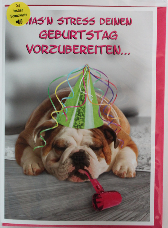 Mobel Wohnen Geburtstagskarte Musik Geburtstag Lustig Mit Sound U Licht Hund 15x22cm Neu Maybrands Com Ng