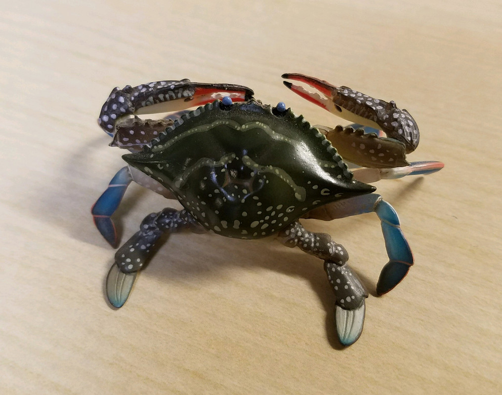 Yujin Crab Gashapon Capsule  " Fiddler crab " 