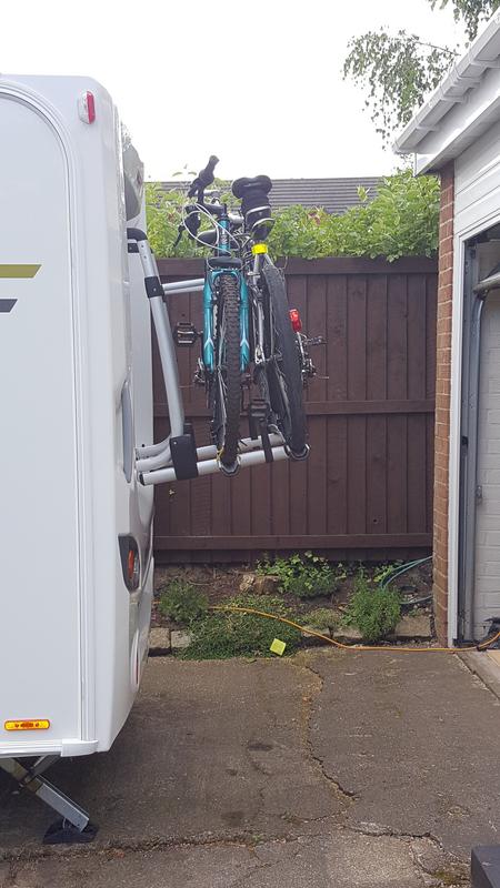 swift caravan bike rack
