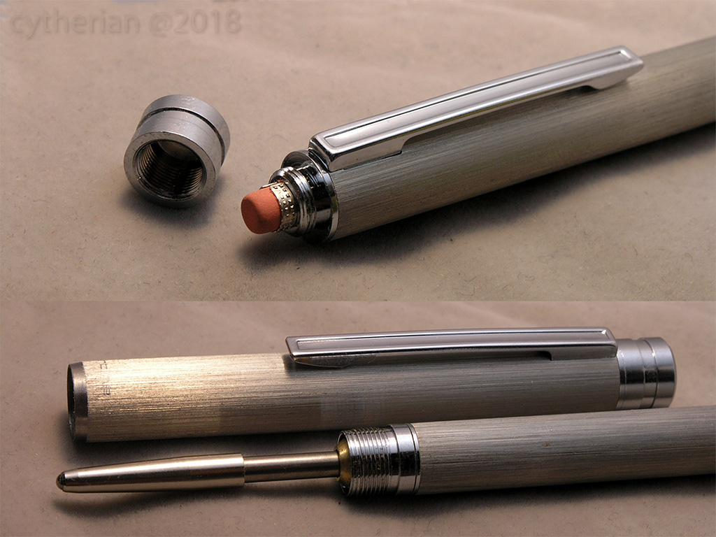  rOtring 800+ Mechanical Pencil and Touchscreen Stylus 0.5 mm  Black Metal Barrel : Everything Else