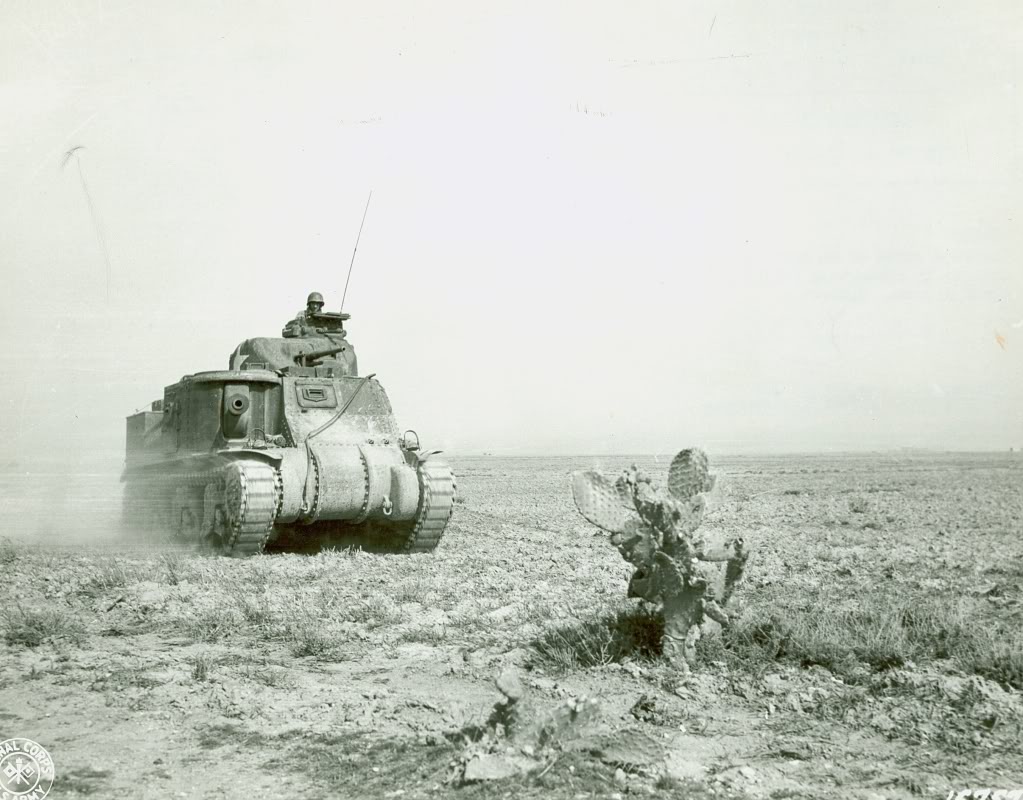 M3 en la batalla de Kasserine