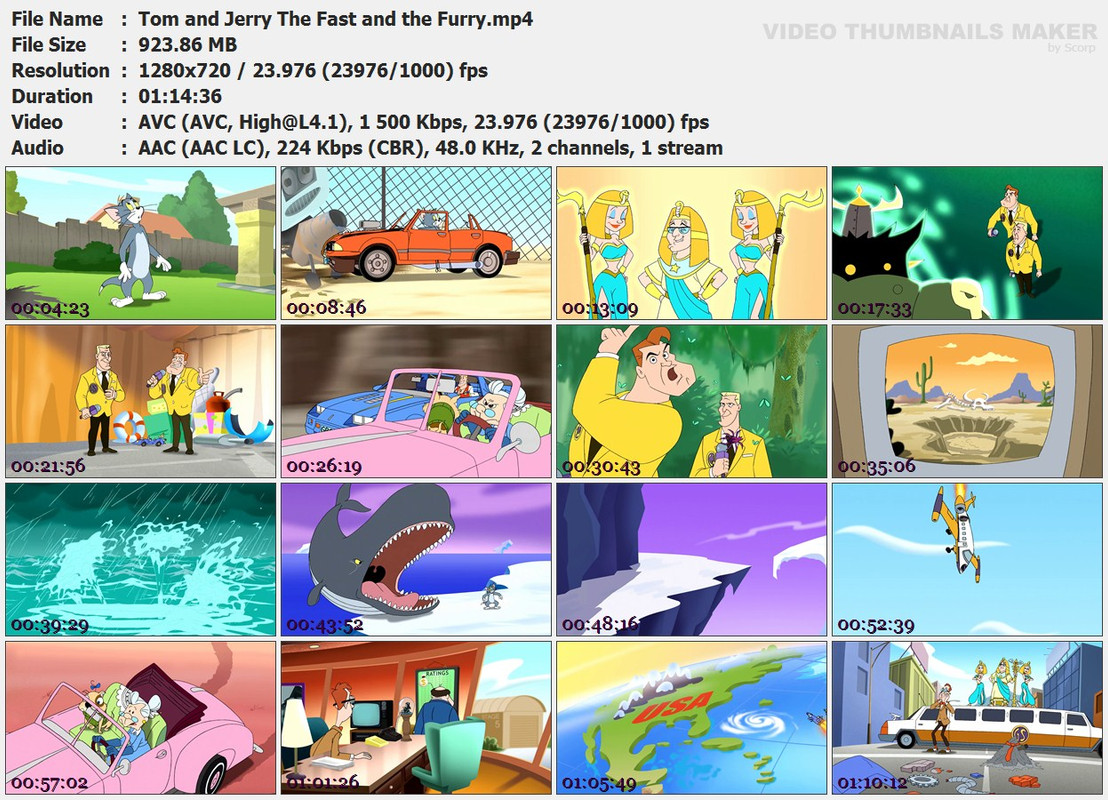 Tom and Jerry The Fast and the Furry 2005 Watch Online on 