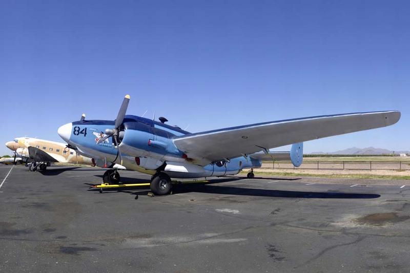 Lockheed RB-34 41-38117 NZ4600 se encuentra expuesto en el Museum of Transport and Technology, en Auckland, Nueva Zelanda