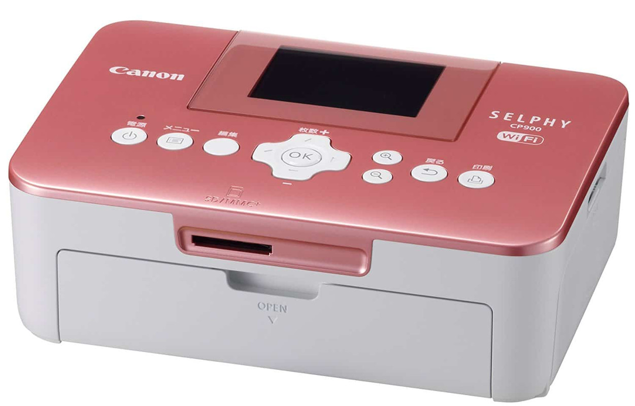 Canon Photo Printer Selphy Cp900 Compact With Wi Fi Pink Fs Ebay 9862