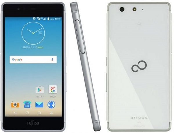 Fujitsu Arrows M03 Sv Metal Frame Slim Tough Android Phone Unlocked White F 03h Ebay