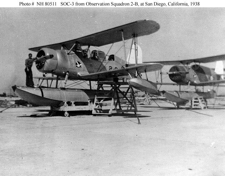 COC-3 from Observation Squadron 2-B at SAn Diego, California, 1938