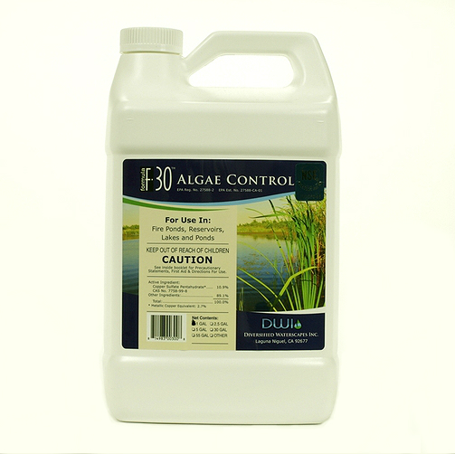 1 gallon DWI Algae Control F30pondlakecanal algaecidedouble chelated copper 814983003008 eBay