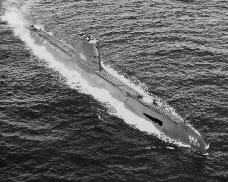 Submarino estadounidense USS Tang SS-563
