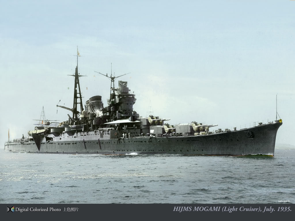 Cruceros Pesados Clase Mogami