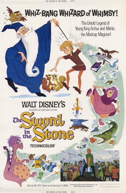 the sword in the stone 693477442 large - Merlín el encantador (1963) Disney Dibujos Animados