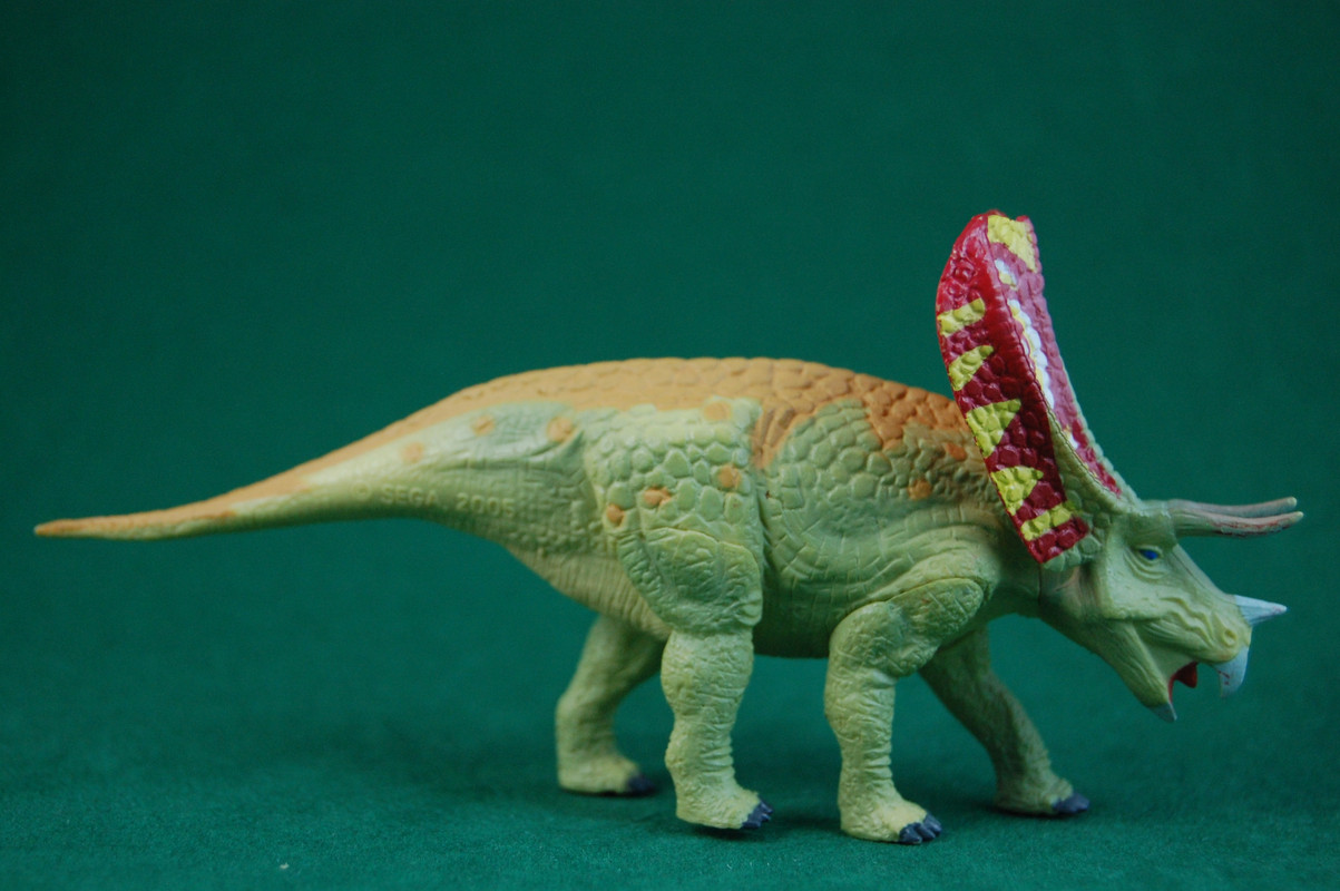 Sega Dinosaur King Mini Figure 2-Pack Series 1 Torosaurus. 