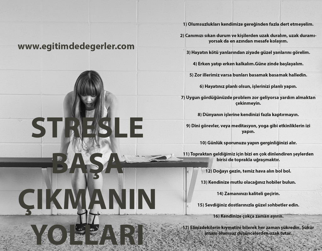 Stresin 13 olumsuz etkisi Stresin 13 olumsuz etkisi
