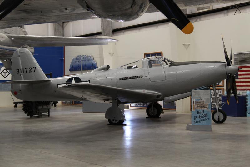 Bell P-63E Kingcobra con número de Serie 43-11727. Conservado en el Pima Air and Space Museum in Tucson, Arizona