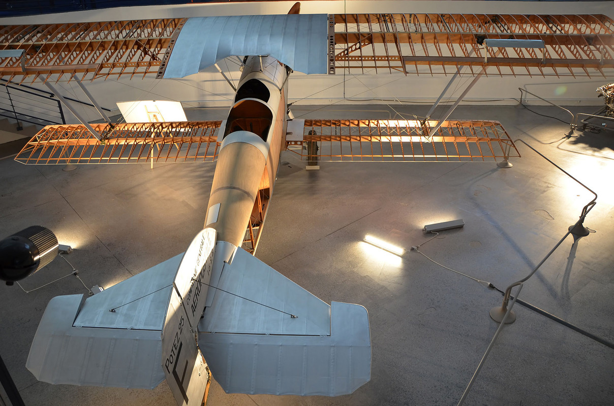 Potez 25 conservado en el Air and Space Museum of Le Bourget, Francia