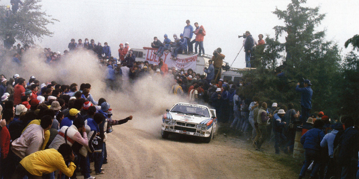 Group b Rally толпа