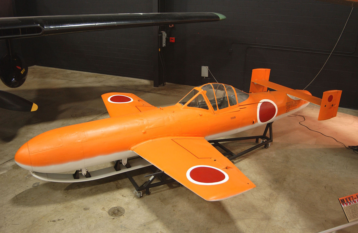 Yokosuka 43 K-1. Conservado en el Kai National Air and Space Museum, NASM, Washington, D.C