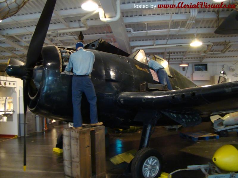 Grumman F6F-5 Hellcat con número de Serie 94203 conservado en el National Museum of Naval Aviation en Pensacola, Florida
