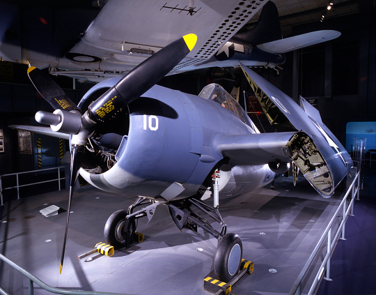 Grumman FM-1 Wildcat con número de Serie 15392 conservado en el National Air and Space Museum en Washington