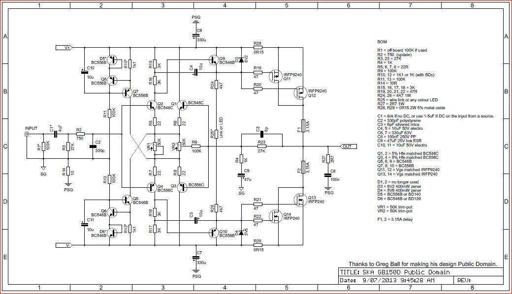 Irfp240 irfp9240 схема усилителя