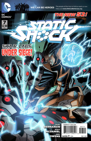 Static Shock #1-8 (2011-2012) Complete