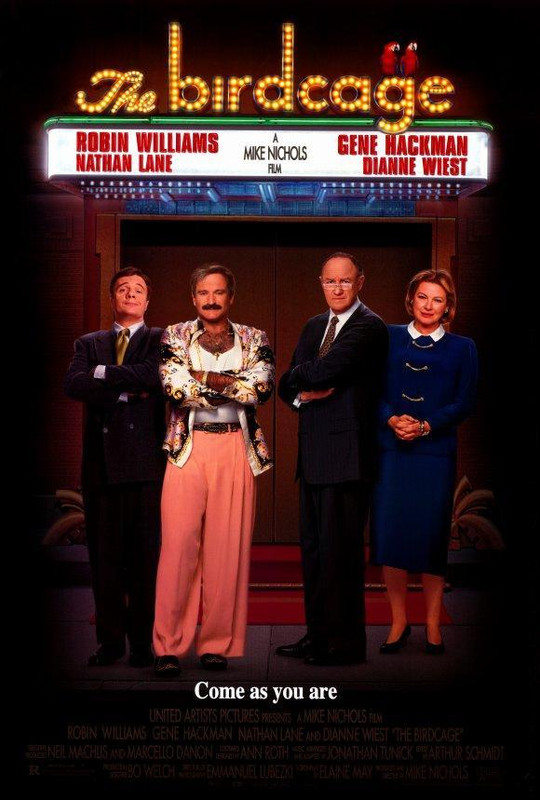 the birdcage 138427555 large - Una jaula de grillos Dvdrip Español (1996) Comedia Homosexualidad