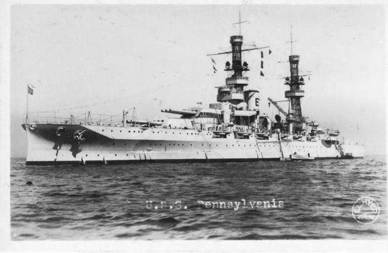 El USS Pennsylvania en 1919