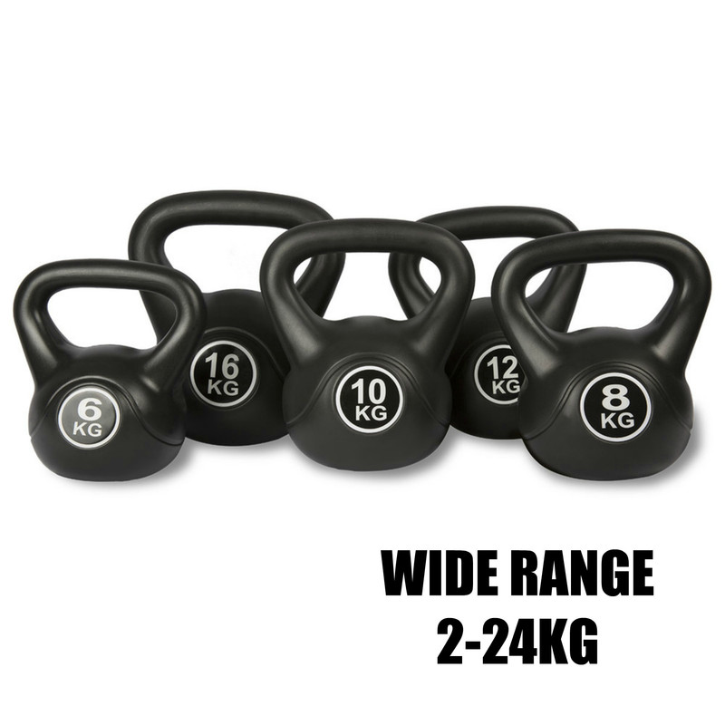 vinyl kettlebell strength weight fitness home gym workoutsvinyl kettlebell strength weight fitness home gym workouts kettlebells 2 24kg